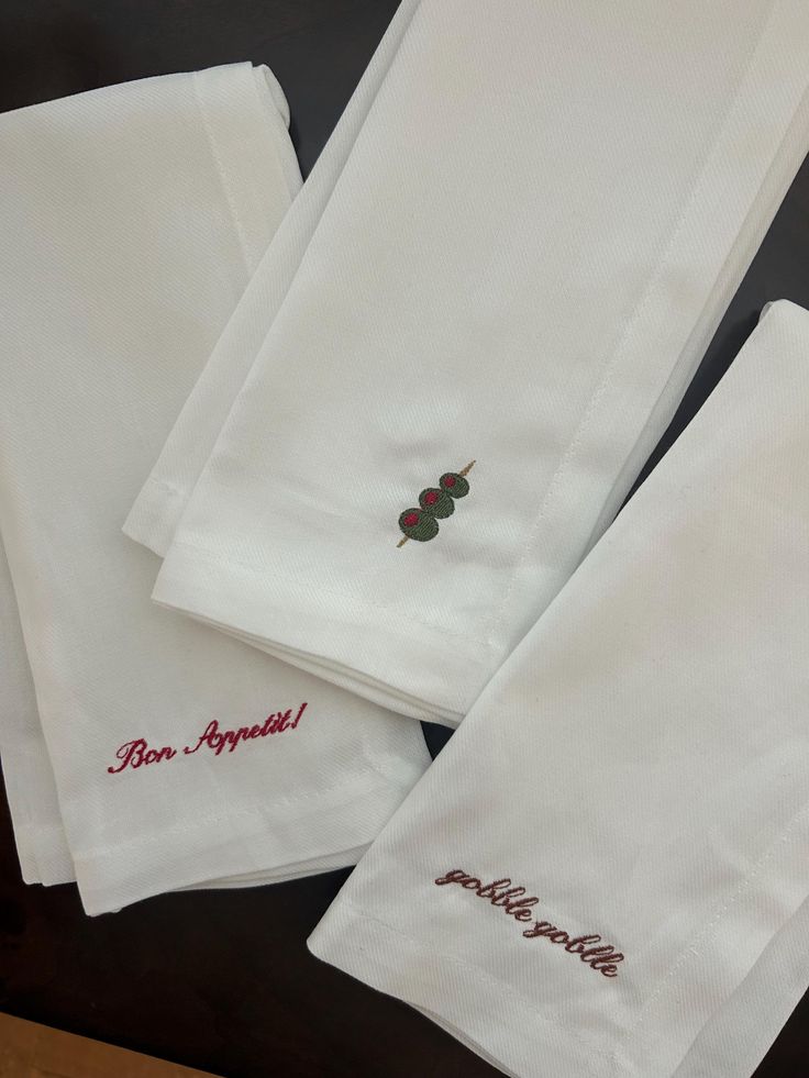 The Linen Edit: Classic Customized Table Napkins