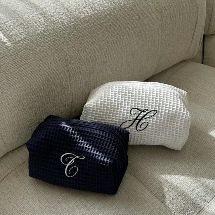 The Getaway Waffle Monogram Bag