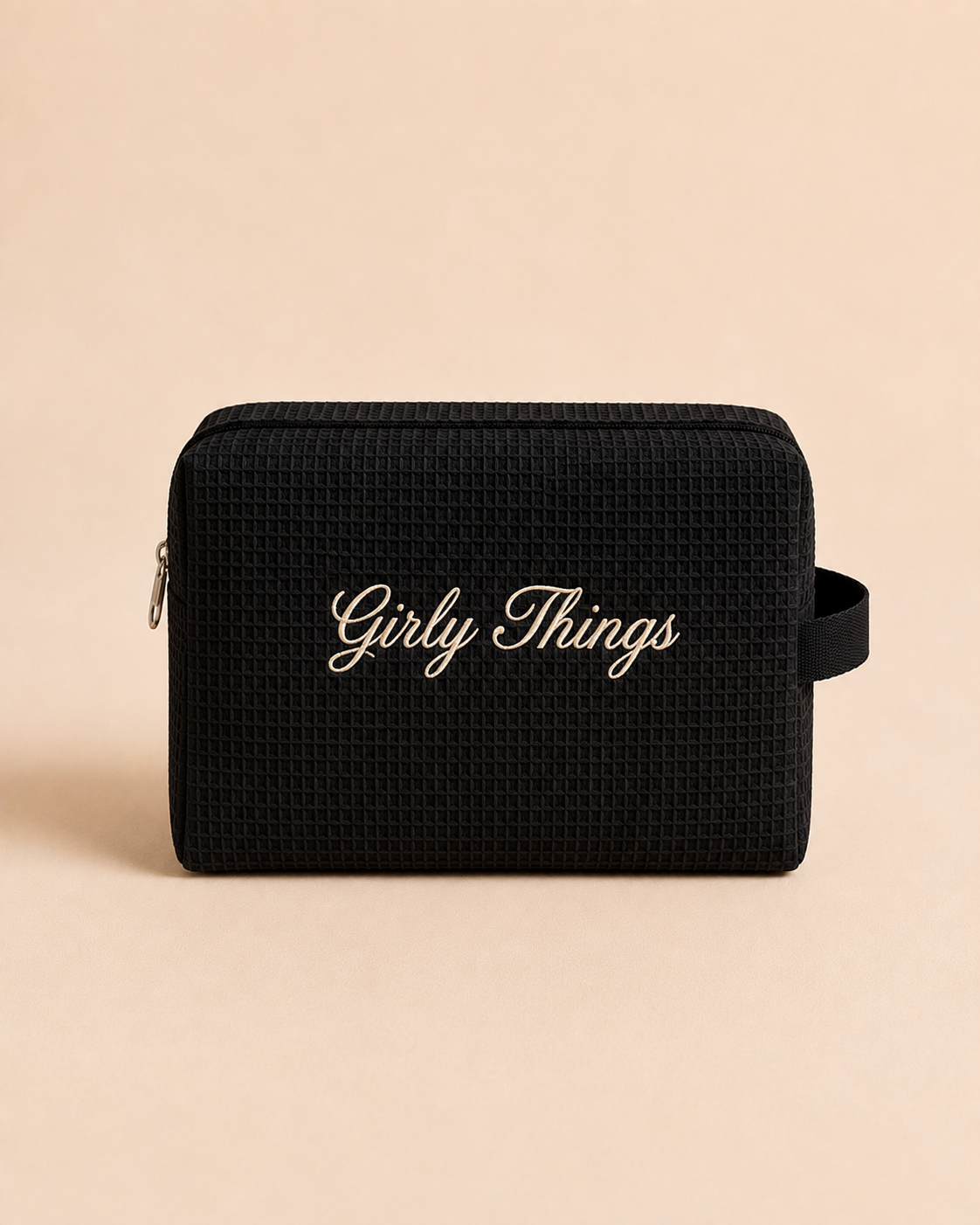 Little Black: Waffle Bag