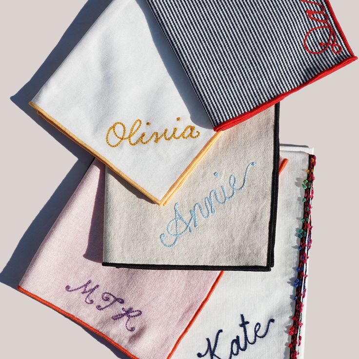 The Linen Edit: Classic Customized Table Napkins