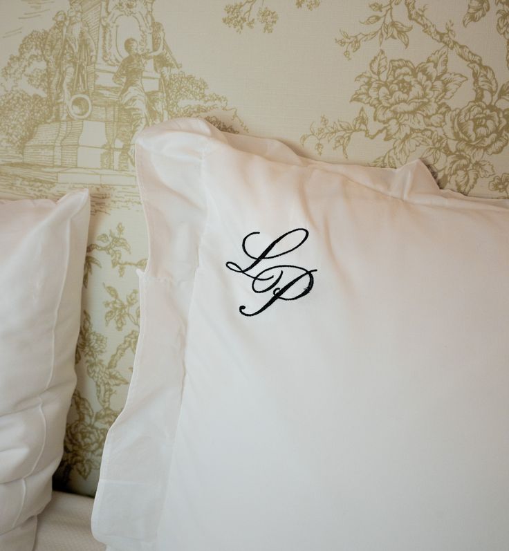 Sleep Sweet Cotton Monogram Pillowcase (2)